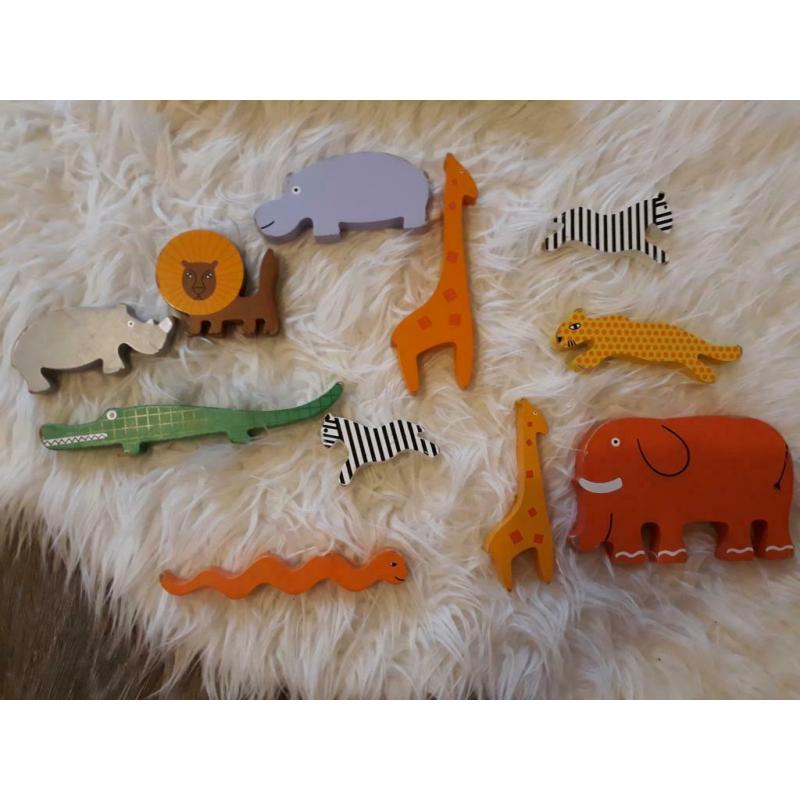 Houten relief puzzel djeco +18maand