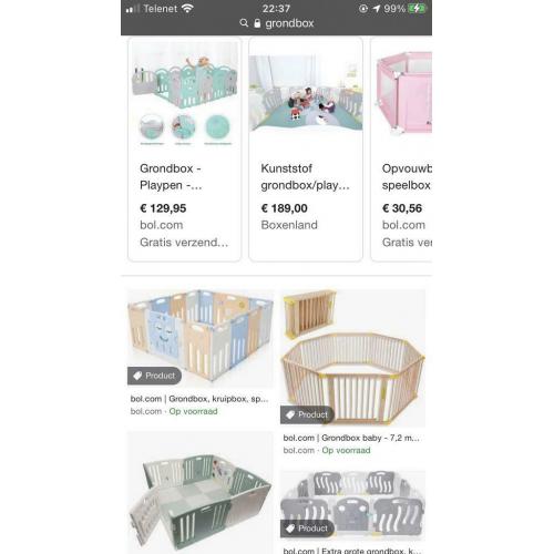 Opzoek naar een grondbox